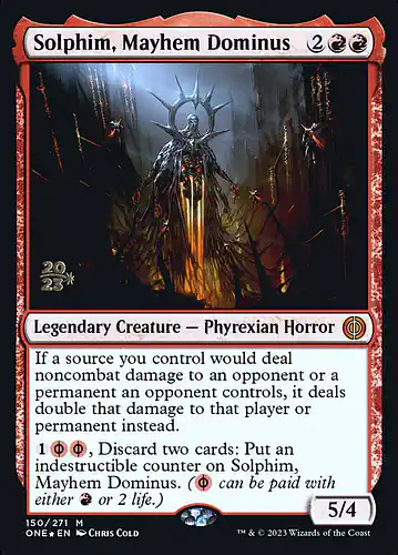 Solphim, Mayhem Dominus - one Spoiler