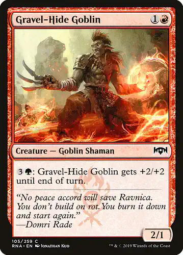 Gravel-Hide Goblin - rna Spoiler