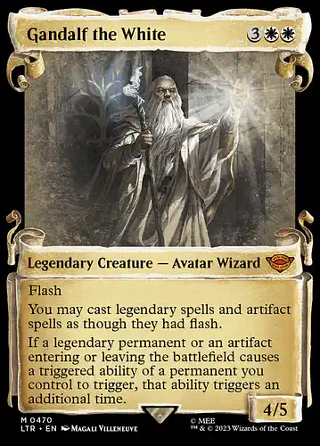 Gandalf the White - ltr Spoiler