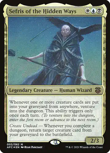Sefris of the Hidden Ways - afc Spoiler