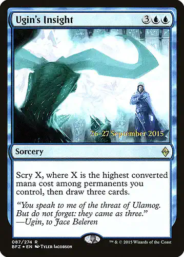 Ugin's Insight - bfz Spoiler