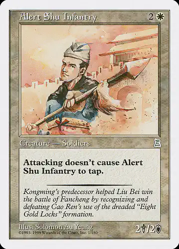 Alert Shu Infantry - ptk Spoiler