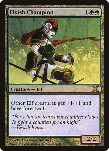 Elvish Champion - 10e Spoiler