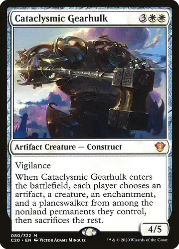 Cataclysmic Gearhulk - c20 Spoiler