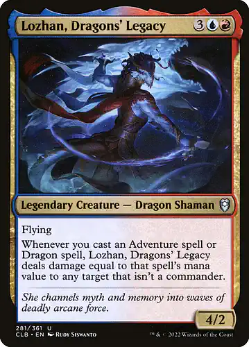 Lozhan, Dragons' Legacy - clb Spoiler