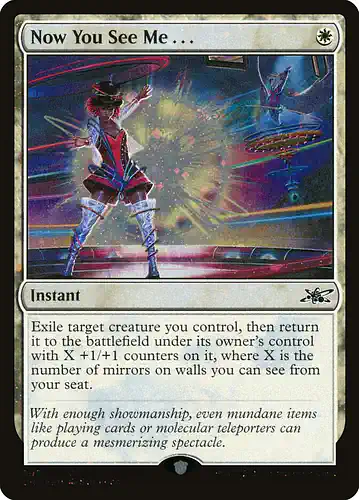 Now You See Me . . . - unf Spoiler