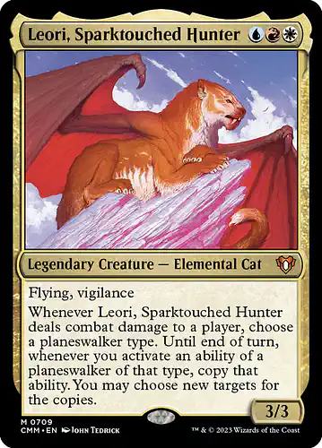 Leori, Sparktouched Hunter - cmm Spoiler
