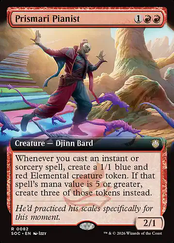 Prismari Pianist - soc Spoiler