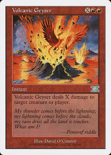 Volcanic Geyser - 6ed Spoiler