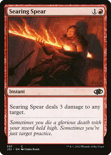 Searing Spear - j22 Spoiler