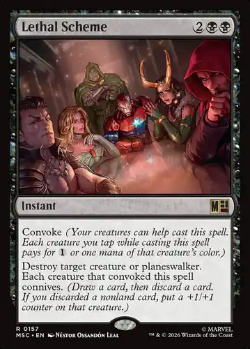Lethal Scheme - msc Spoiler