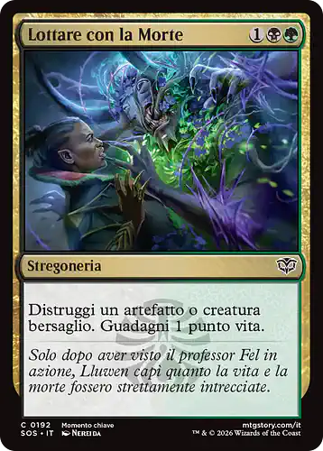 Grapple with Death - sos Spoiler