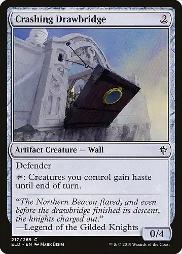 Crashing Drawbridge - eld Spoiler