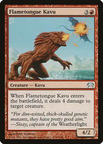Flametongue Kavu - hop Spoiler