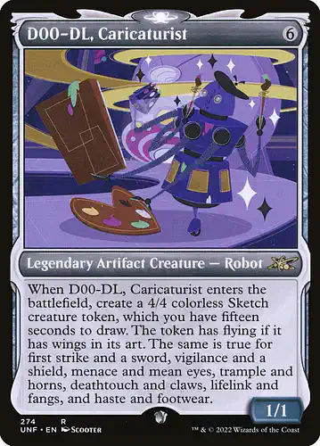 D00-DL, Caricaturist - unf Spoiler