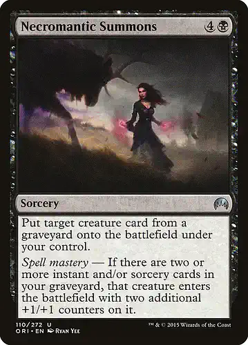 Necromantic Summons - ori Spoiler
