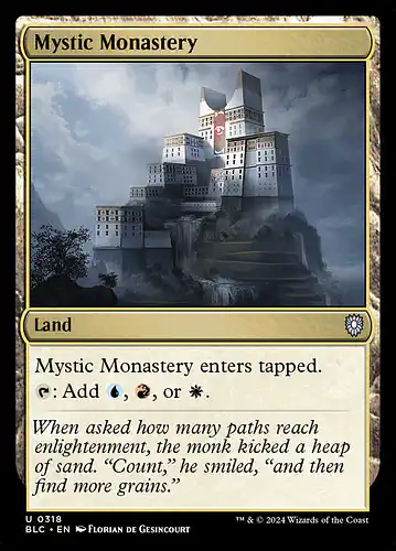 Mystic Monastery - blc Spoiler