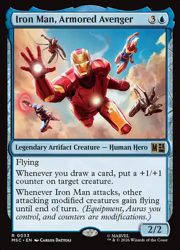Iron Man, Armored Avenger - msc Spoiler