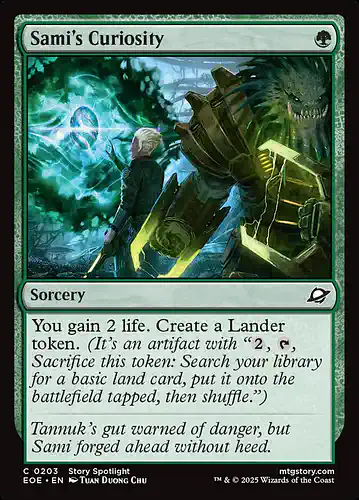 Sami's Curiosity - eoe Spoiler