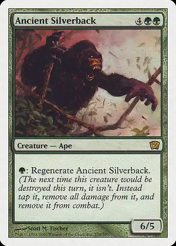 Ancient Silverback - 9ed Spoiler