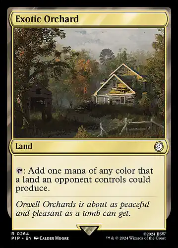 Exotic Orchard - pip Spoiler
