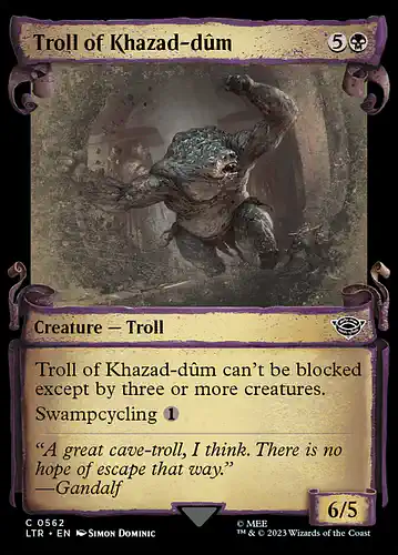 Troll of Khazad-dûm - ltr Spoiler