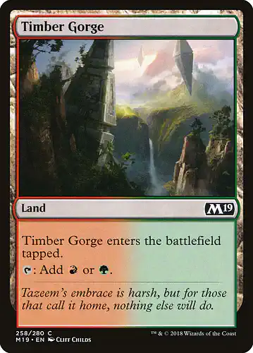 Timber Gorge - m19 Spoiler