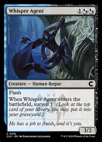 Whisper Agent - clu Spoiler