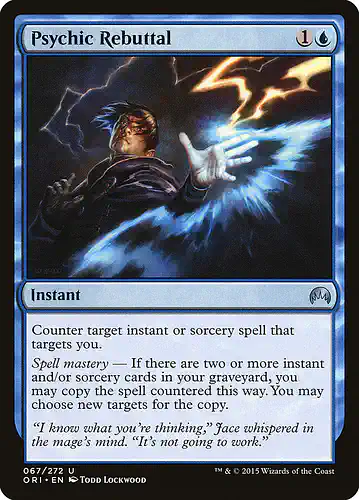 Psychic Rebuttal - ori Spoiler