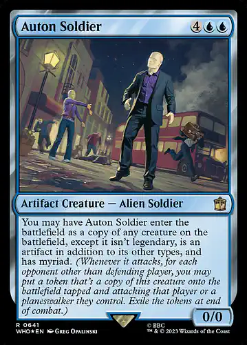 Auton Soldier - who Spoiler