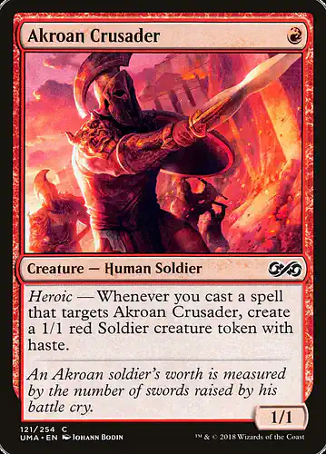Akroan Crusader - uma Spoiler