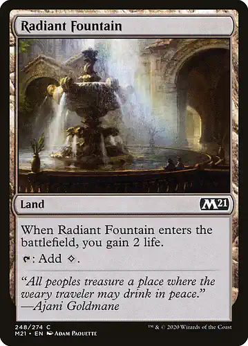Radiant Fountain - m21 Spoiler