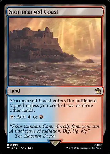 Stormcarved Coast - who Spoiler