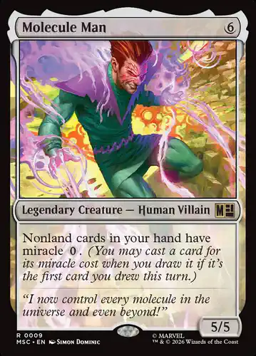Molecule Man - msc Spoiler