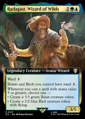 Radagast, Wizard of Wilds - ltc Spoiler