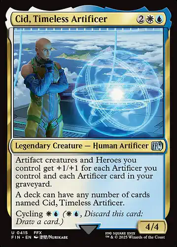 Cid, Timeless Artificer - fin Spoiler