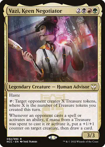 Vazi, Keen Negotiator - ncc Spoiler