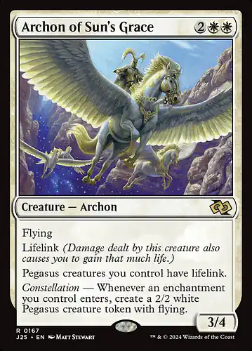 Archon of Sun's Grace - j25 Spoiler