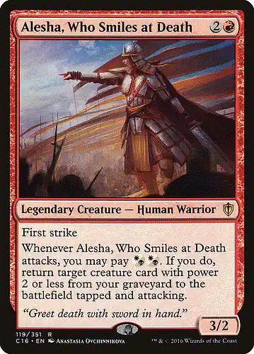 Alesha, Who Smiles at Death - c16 Spoiler