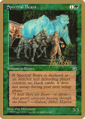 Spectral Bears - ptc Spoiler