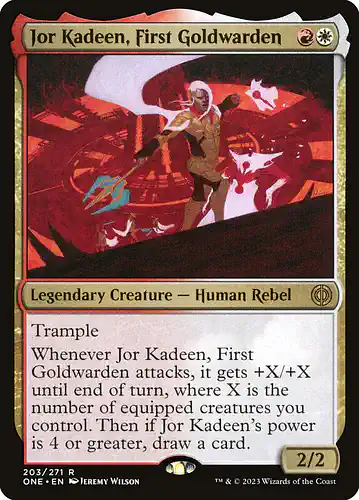 Jor Kadeen, First Goldwarden - one Spoiler