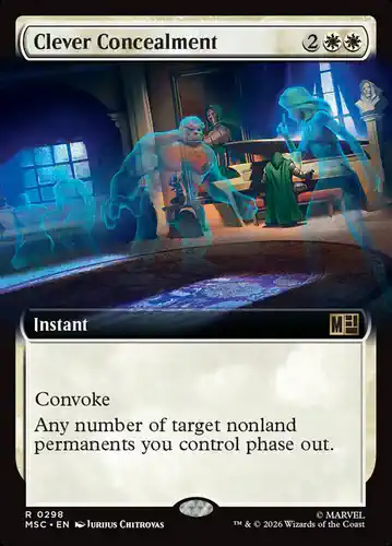 Clever Concealment - msc Spoiler