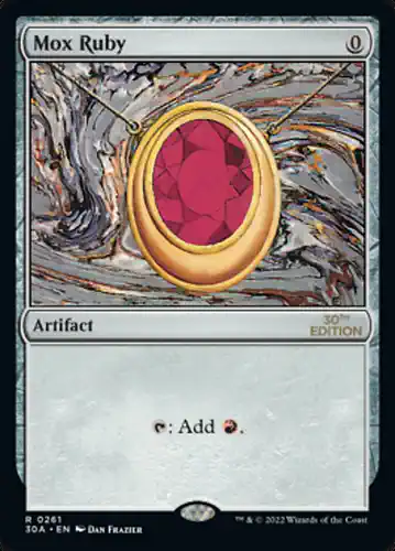 Mox Ruby - 30a Spoiler