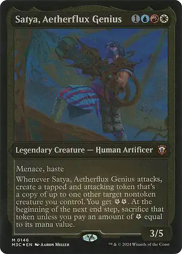 Satya, Aetherflux Genius - m3c Spoiler