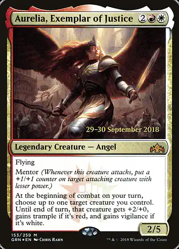 Aurelia, Exemplar of Justice - grn Spoiler