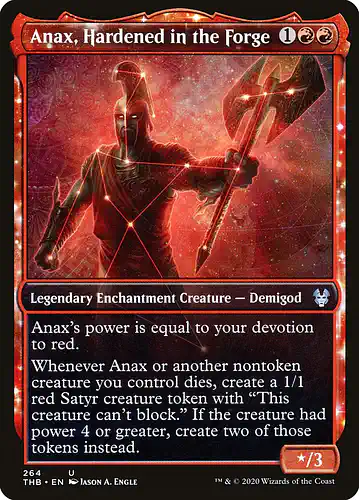 Anax, Hardened in the Forge - thb Spoiler