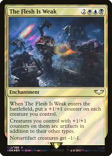 The Flesh Is Weak - 40k Spoiler