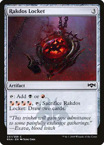 Rakdos Locket - rna Spoiler