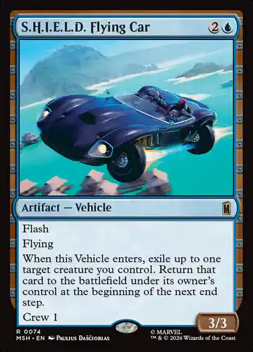 S.H.I.E.L.D. Flying Car - msh Spoiler