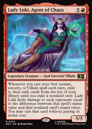 Lady Loki, Agent of Chaos - msc Spoiler